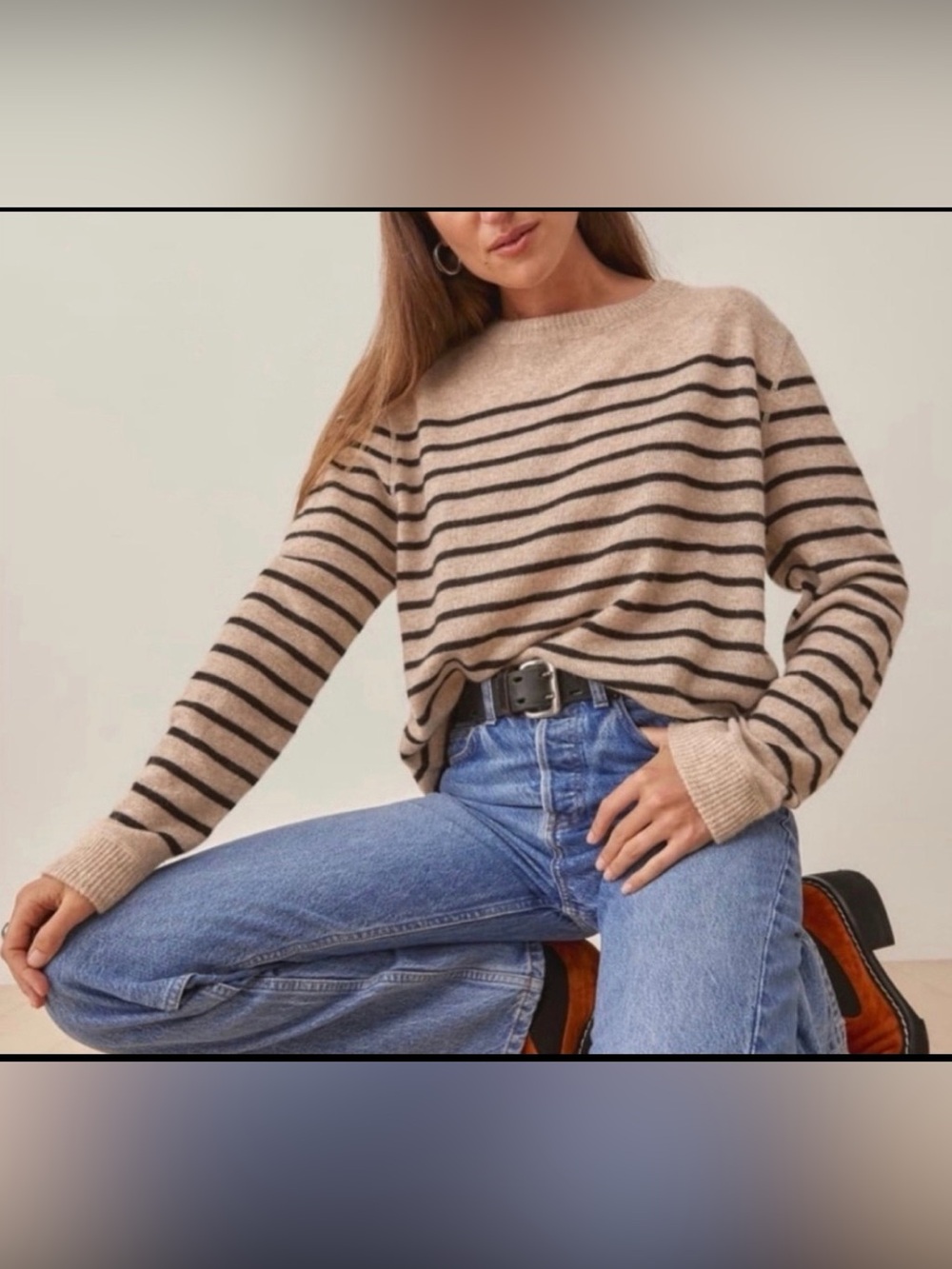 Reformation Cashmere Sweater